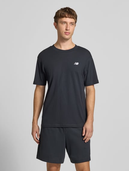 New Balance T-Shirt mit Label-Stitching Modell 'ESSENTIALS' Black 4