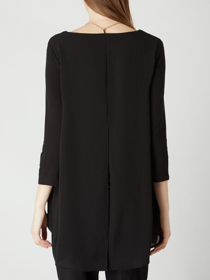 Apricot Blusenshirt im Double-Layer-Look Black 5