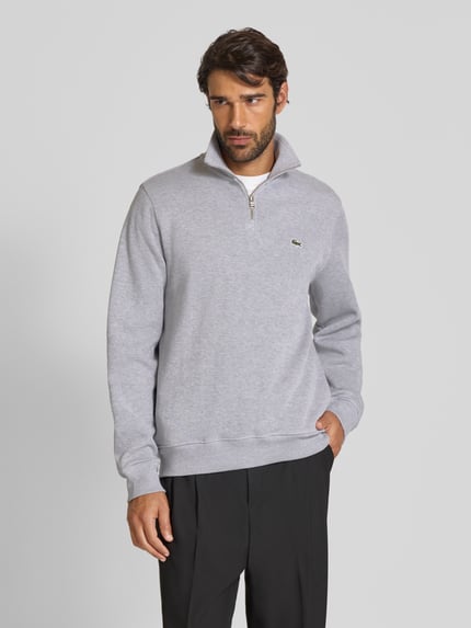 Lacoste Regular fit schipperstrui van puur katoen Lichtgrijs - 4