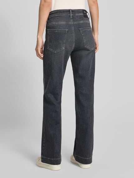 Brax Flared Jeans mit Eingrifftaschen Modell 'MAGIC MAINE' Dunkelgrau 5
