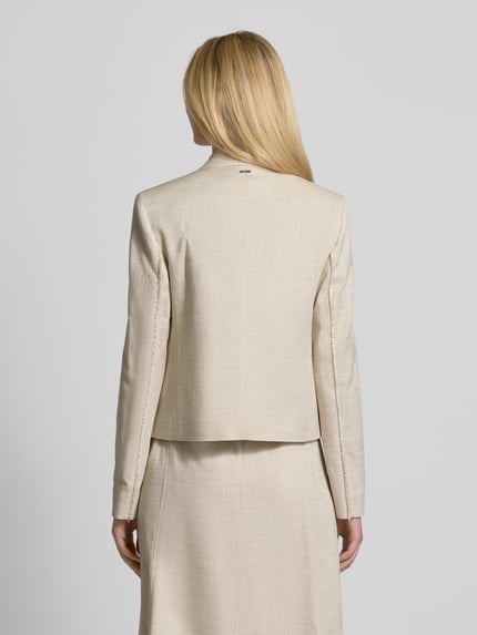 BOSS Blazer met paspelzak op de borst, model 'Jaleto' Beige - 5