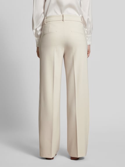 CAMBIO Stoffen broek met Franse steekzakken, model 'AMELIE' Zand - 5