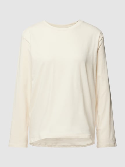 SCHIESSER Pyjama-Oberteil im unifarbenen Design Modell 'Mix+Relax' Beige 1