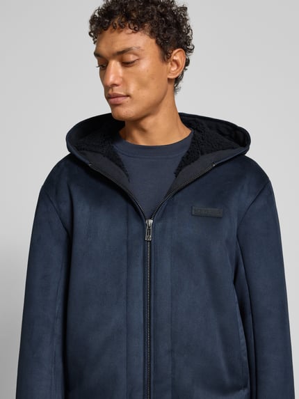 Armani Exchange Kurtka z kapturem Granatowy 3