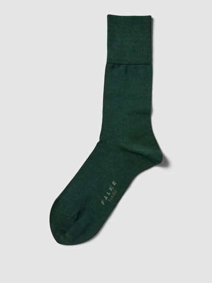 FALKE Socken in melierter Optik Dunkelgruen 1