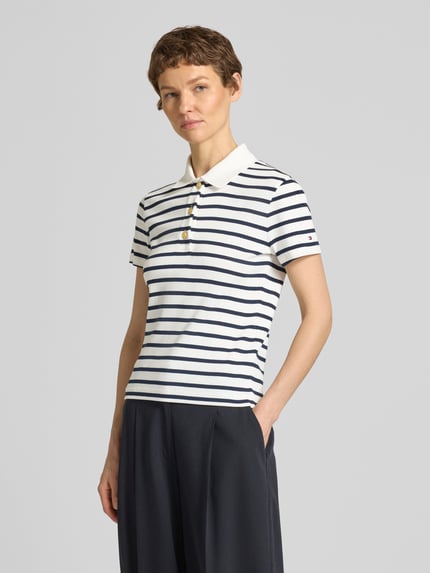 Tommy Hilfiger slim fit poloshirt van puur katoen Wit - 4
