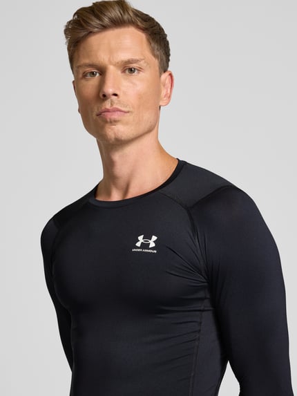 Under Armour Longsleeve mit Rundhalsausschnitt und Logo Black 3