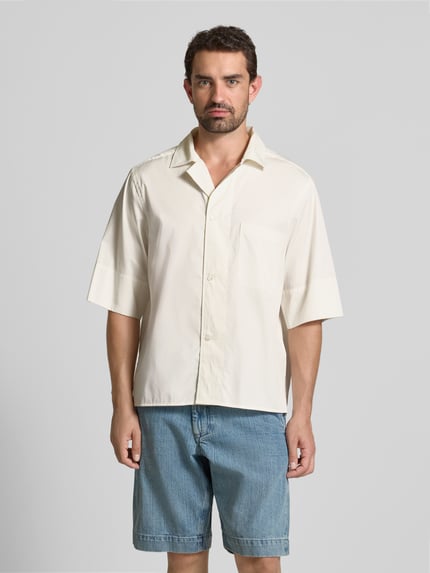 ANNARR Vrijetijdsoverhemd met knoopsluiting, model 'HOLMES' Offwhite - 4
