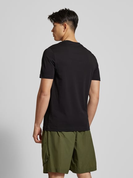 PUMA Performance t-shirt o kroju regular fit z czystej bawełny Czarny 5