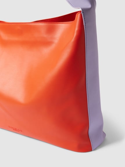 Essentiel Antwerp Handtas met logo-applicatie Oranje - 3