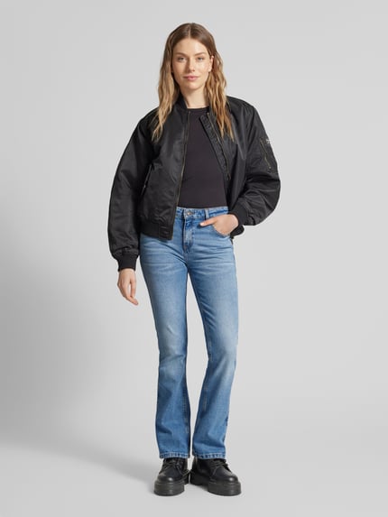 GUESS Jeans Flared Jeans mit 5-Pocket-Design Hellblau 1