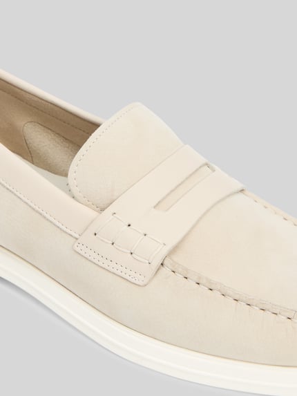 Tommy Hilfiger Slipper aus echtem Leder Beige 4