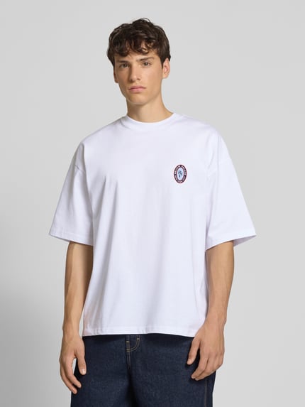 REVIEW T-shirt z okrągłym dekoltem Biały 4