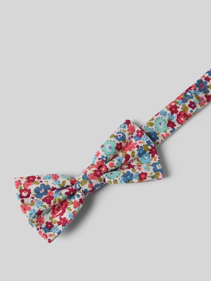 Prince Bowtie Fliege und Einstecktuch im Set Pink 2