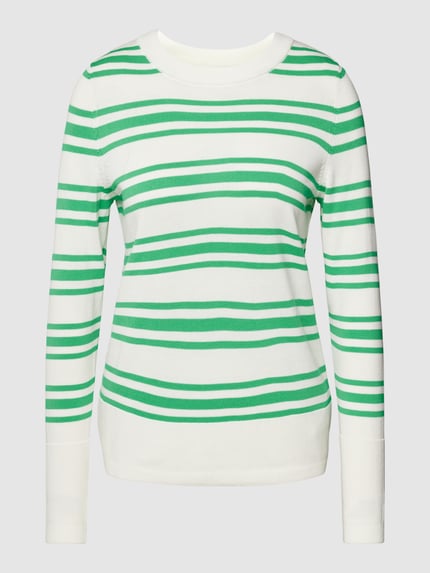 Esprit Pullover mit gerippten Abschlüssen Gruen 2