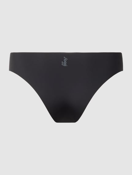 Sloggi Slip met labelprint, model 'ZERO FEEL 2.0' Zwart - 3