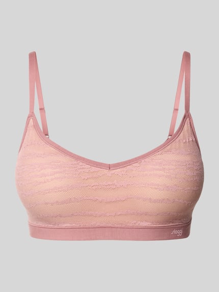 Sloggi Bralette met kant Mauve - 1