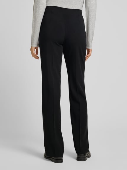 Raffaello Rossi Straight Leg Stoffhose mit Bügelfalten Modell 'BRITTA' Black 5