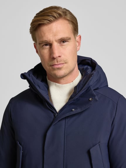 Save The Duck Parka o kroju regular fit z kapturem model „WILSON” Granatowy 3