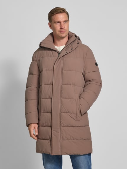 JOOP! COLLECTION Steppmantel mit Eingrifftaschen Modell 'Winsten' Mittelbraun 4