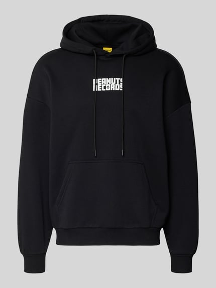 ONLY & SONS Oversized Hoodie aus Baumwoll-Mix Modell 'PEANUTS BACK' Black 2