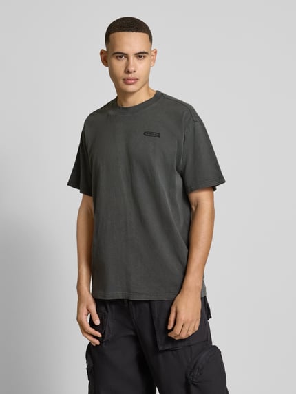 G-Star RAW Loose Fit T-Shirt mit Label-Print Black 4