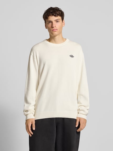 Dickies Gebreide pullover met ronde hals, model 'SUMMERDALE' Offwhite - 4