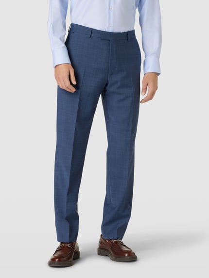 JOOP! COLLECTION Modern Fit pantalon met wol Model 'Brad' Blauw - 4