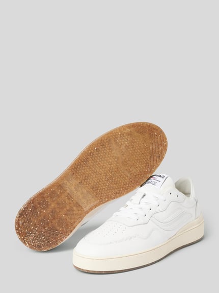 Genesis Sneakers met labelpatch model 'G-Soley Porto Soft Leather' Wit - 4