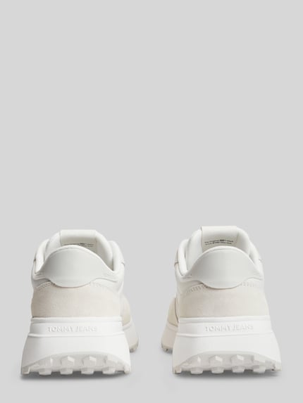 Tommy Jeans Sneaker aus echtem Leder Ecru 5