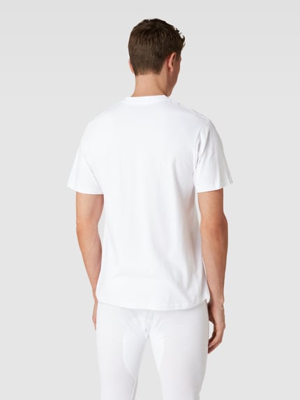 GÖTZBURG 1889 T-Shirt mit V-Ausschnitt im 2er-Pack Modell 'PURE COTTON' Weiss 5