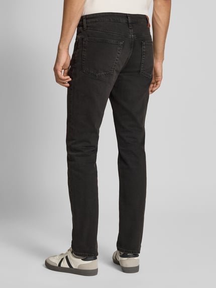 Calvin Klein Jeans Jeansy o kroju slim fit z naszywką z logo model ‘Essential’ Czarny 5