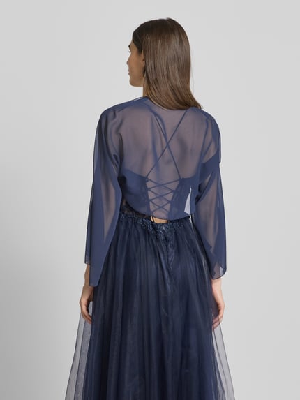 SWING Bolero mit offener Vorderseite Marine 5