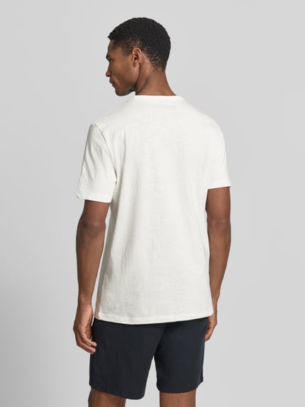 s.Oliver RED LABEL regular fit T-shirt van puur katoen Wit - 5