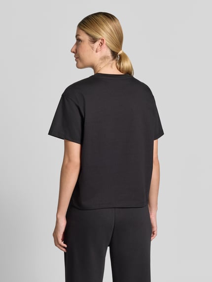 aim'n Boxy Fit T-Shirt mit Label-Print Black 5