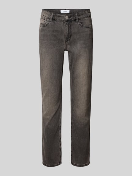COMMA Jeans im Used-Look mit Eingrifftaschen Anthrazit 2