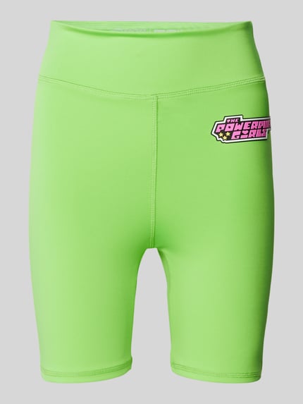 REVIEW Powerpuff Girls x REVIEW - biker short met elastische band Neon groen - 2