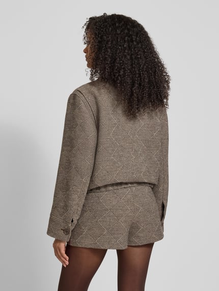 Jake*s Studio Woman Jacke mit Umlegekragen und Pattentaschen Dunkelbraun 5