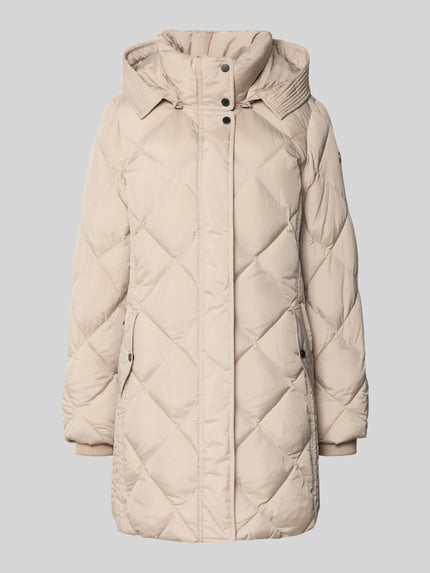 FUCHS SCHMITT Loose Fit Steppmantel mit Kapuze Sand 2