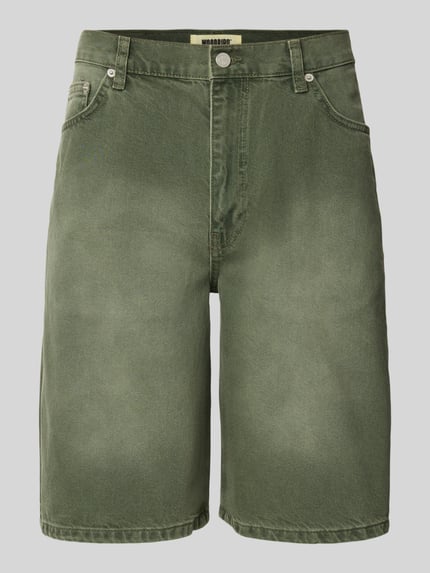 WOODBIRD Straight Leg Jeansshorts im 5-Pocket-Design Modell 'Rami' Khaki 2