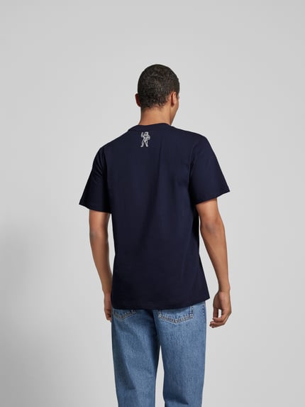 Billionaire Boys Club T-Shirt mit Label-Print Dunkelblau 5