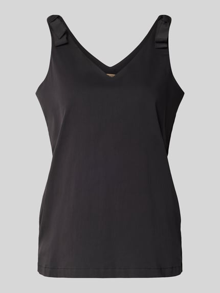 Smith and Soul Regular Fit Blusentop mit V-Ausschnitt Black 2