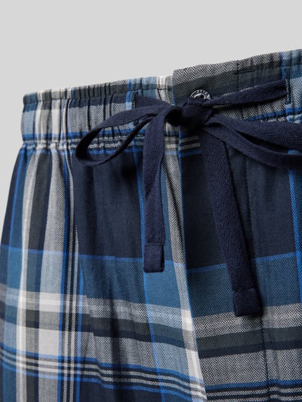 SCHIESSER Pyjama-Shorts mit Eingrifftaschen Dunkelblau 2