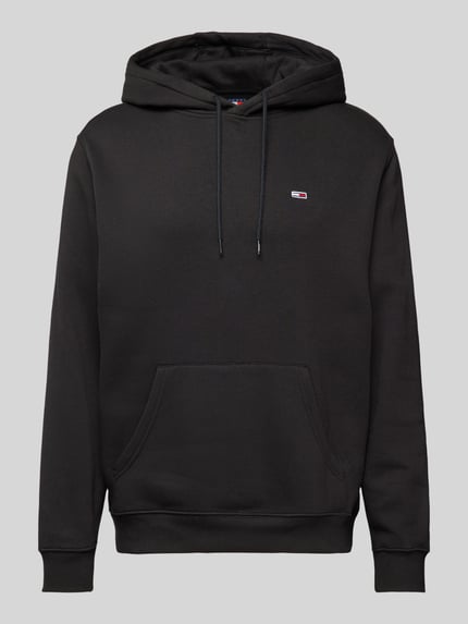Tommy Jeans Regular Fit Hoodie mit Label-Stitching Black 2