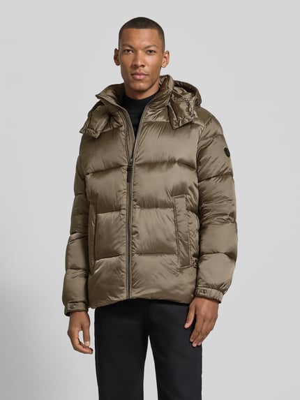 JOOP! COLLECTION Bomberjacke mit Kapuze Modell 'JO-400Maddow' Oliv 4