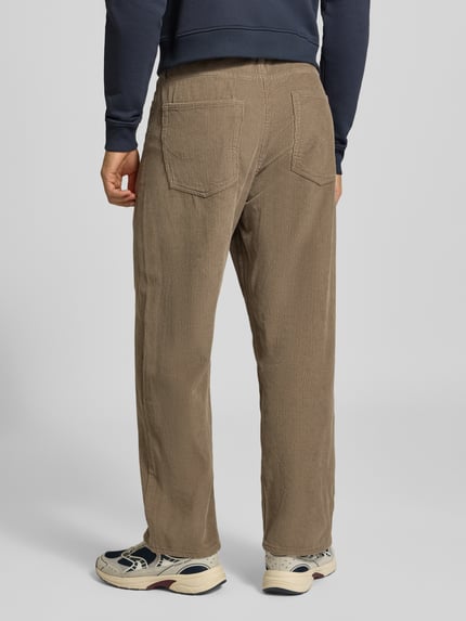 JACK & JONES Straight Leg Cordhose aus reiner Baumwolle Modell 'ALEX' Hellbraun 5