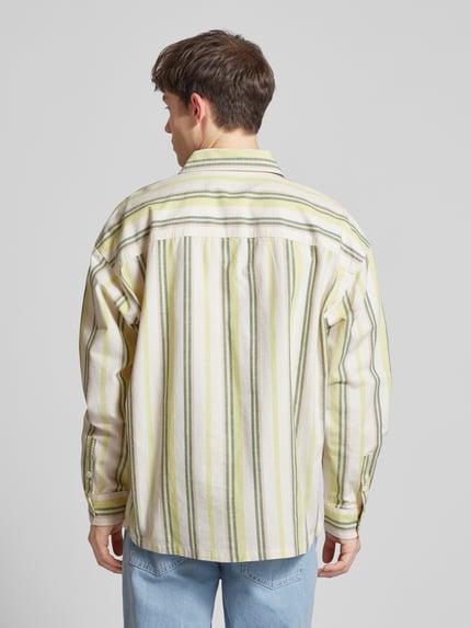 Dickies Freizeithemd mit Streifenmuster Offwhite 5