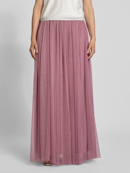 Lace & Beads Cocktailrok met elastische band Rosé - 4