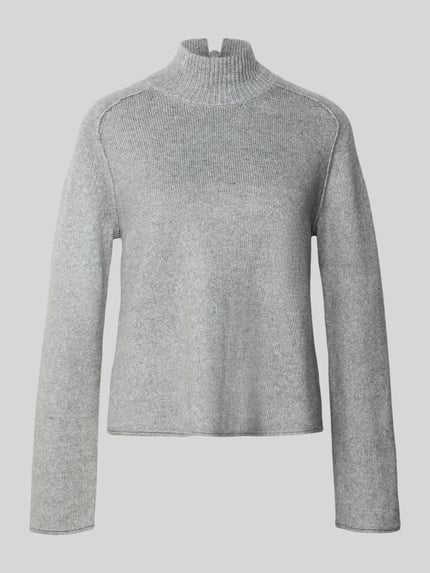 Tom Tailor Loose fit gebreide pullover van viscosemix  Middengrijs - 2
