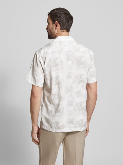Selected Freizeithemd mit Knopfleiste Offwhite 5